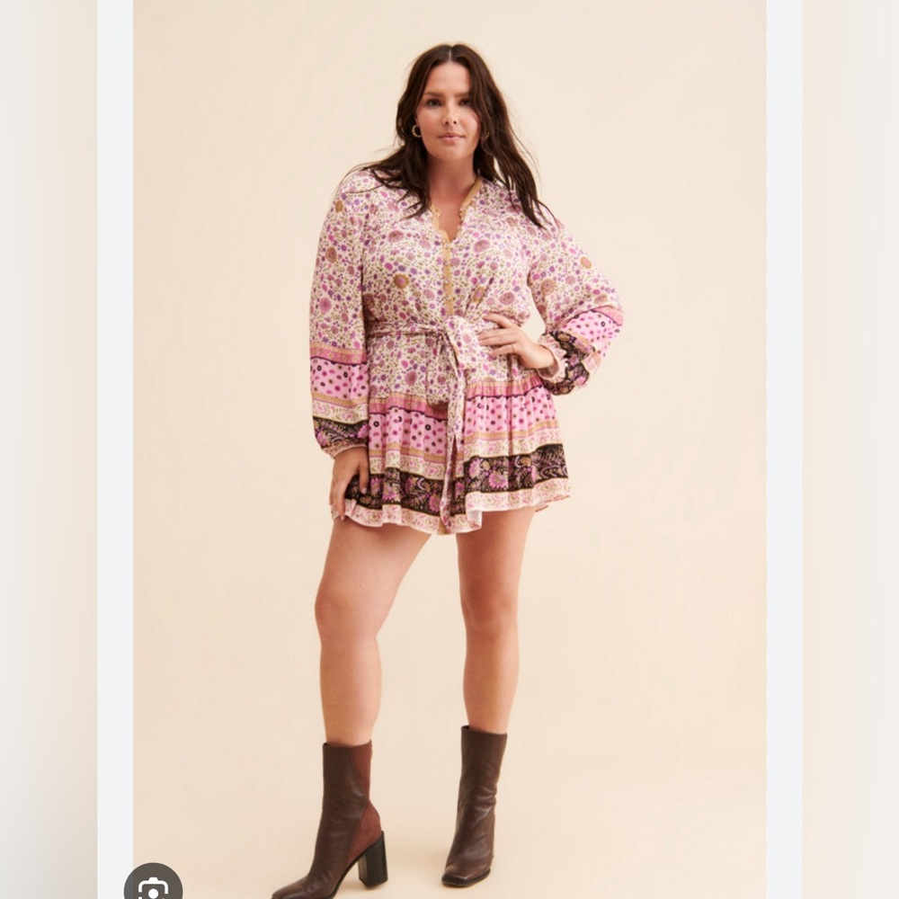 NWT SPELL Lady untamed tunic dress